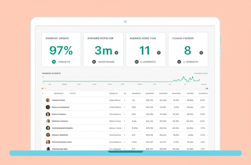 Investor update dashboard